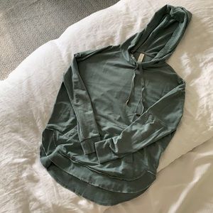 Altered State teal shirt hoodie